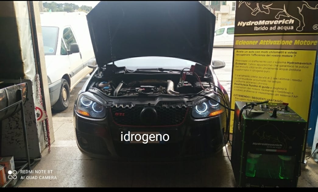 decarbonizzazione motore, pulizia motore con idrogeno, lavaggio motore, trattamento idrogeno