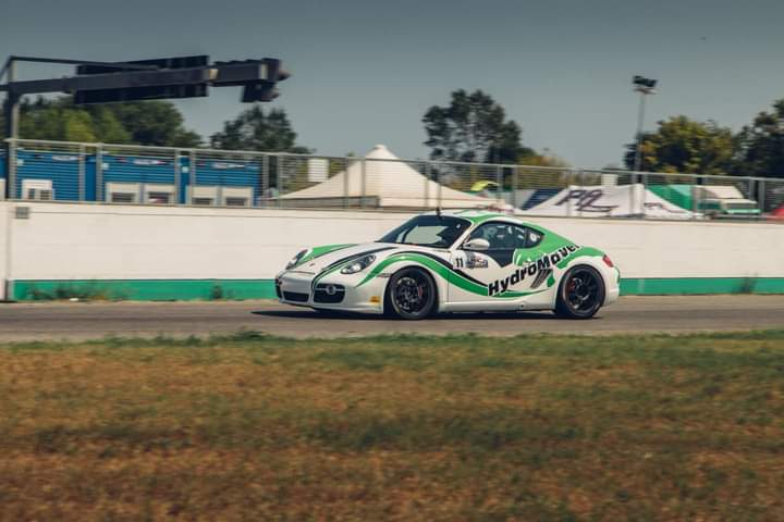 Porsche Cayman hydromaverich 4° Round del campionato Race In Circuit a Pomposa 7 e 8 agosto 2024.