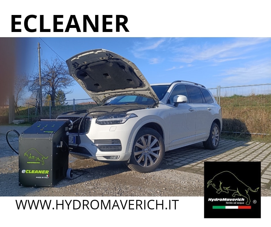 BEHANDLUNGEN MIT HYDROMAVERICH ECLEANER VOLVO XC90 HYDROGEN 