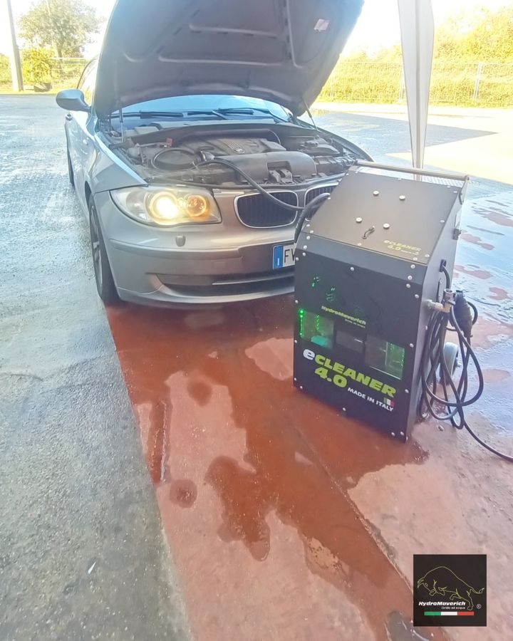 HYDROGEN DECARBONIZATION AND FAP CLEANING ON BMW 118D