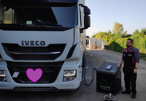 HYDROMAVERICH ECLEANER HYDROGEN DECARBONIZATION TREATMENT FOR IVECO