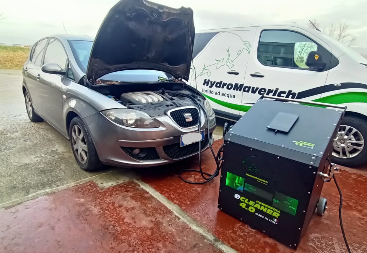 EAIR + ECLEANER, CLEANING OF THE INTAKE SYSTEM, EGR VALVE AND ENGINE DECARBONISATION WITH HYDROGEN